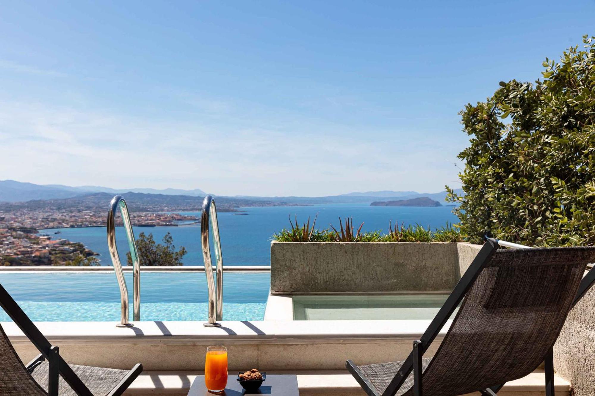 Omnia Luxury Villas - "Heated" Pools & Breathtaking Seaviews! Chania  Exterior photo