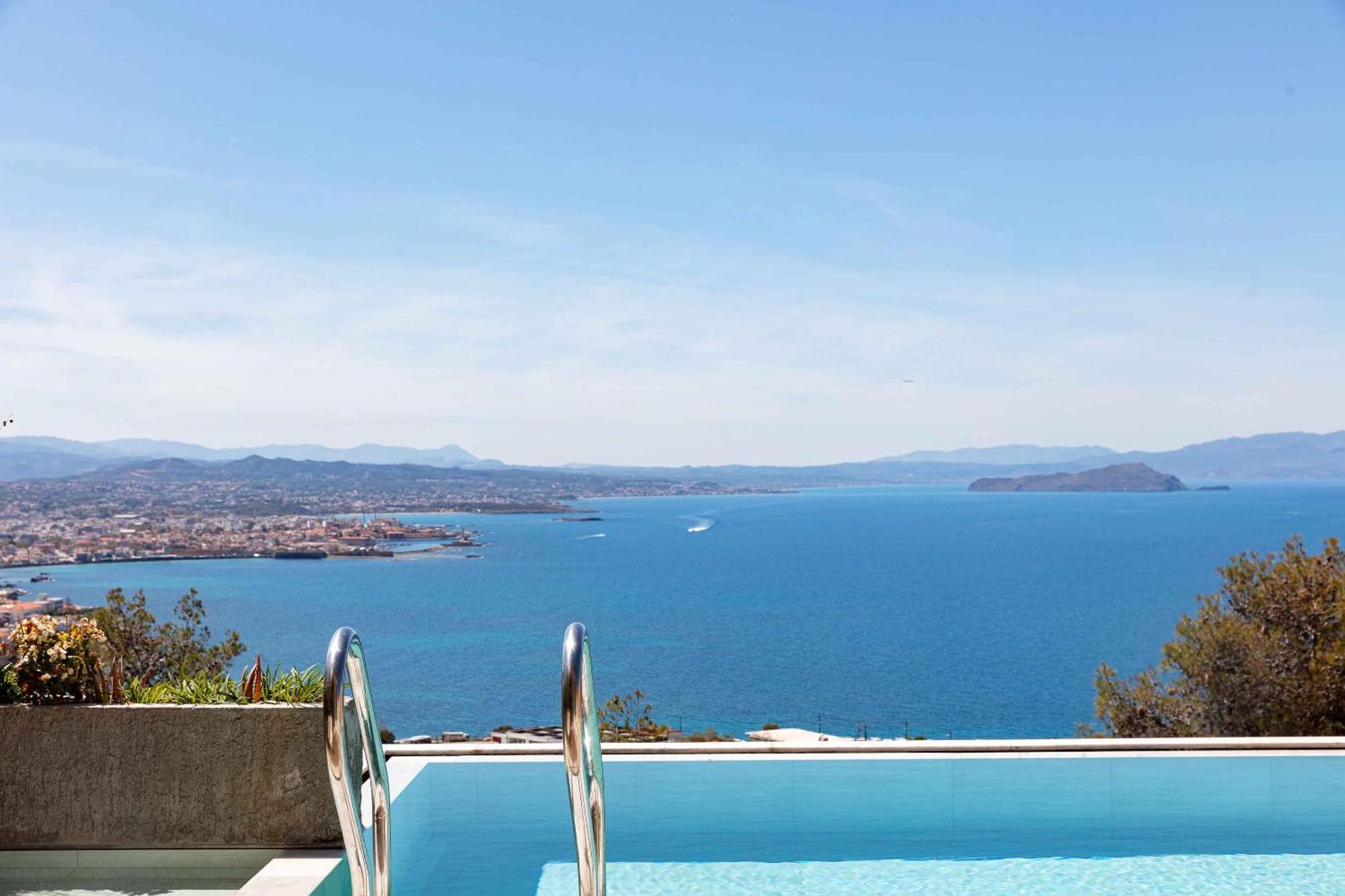 Omnia Luxury Villas - "Heated" Pools & Breathtaking Seaviews! Chania  Exterior photo