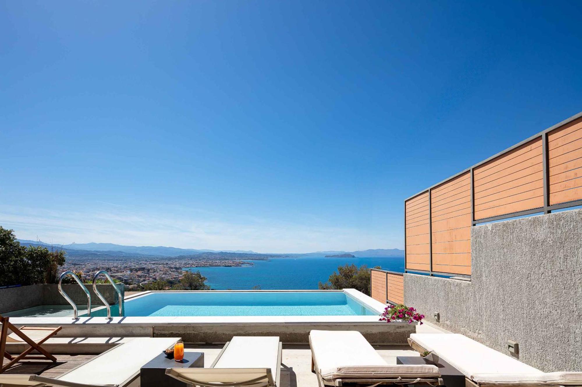 Omnia Luxury Villas - "Heated" Pools & Breathtaking Seaviews! Chania  Room photo